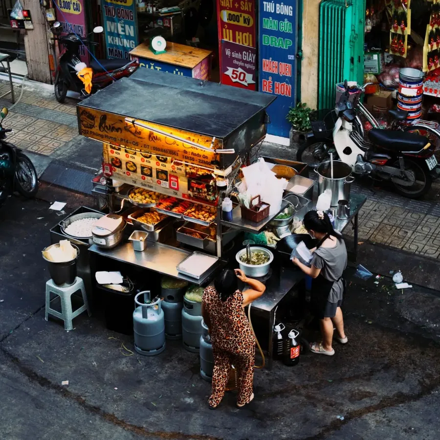 Gà nướng trên vỉ